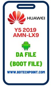 Huawei Y5 2019 AMN-LX9 DA File